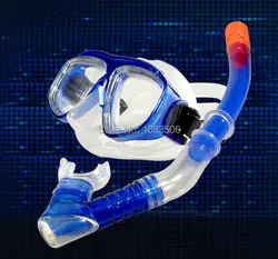 WINMAX взрослых полусухое Одежда заплыва Анти-туман очки Подводное юбка погружения для сноркелинга Дайвинг маска, трубка комплект