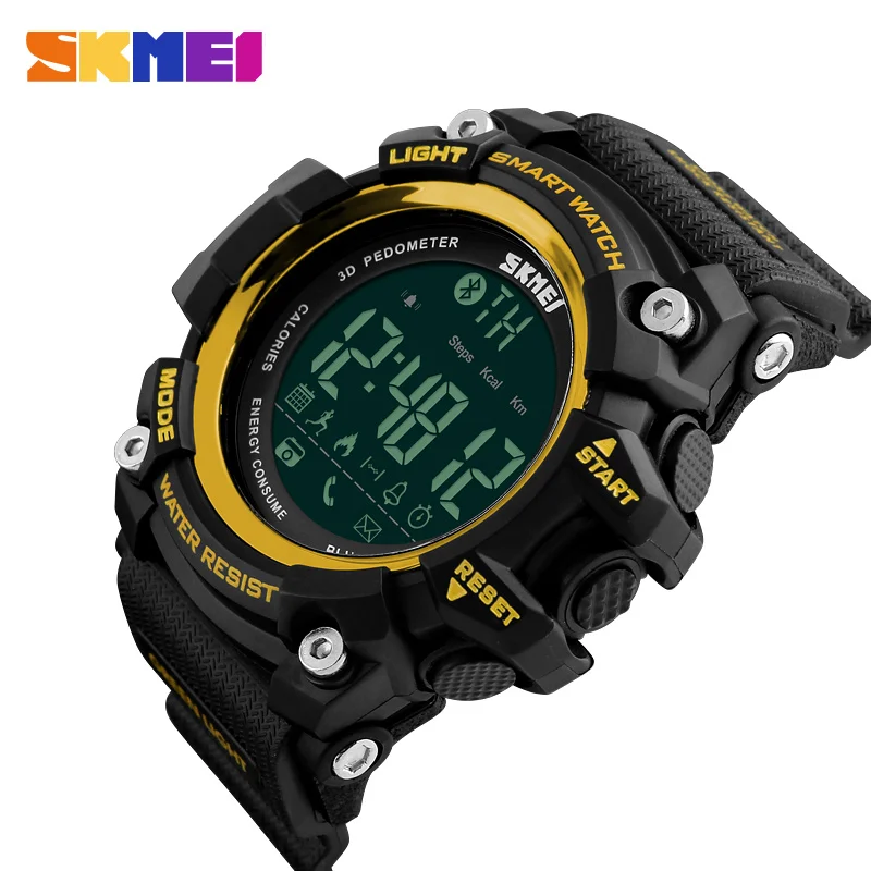 Skmei 1227 cool fashion 50m waterproof multi-function smart watch 