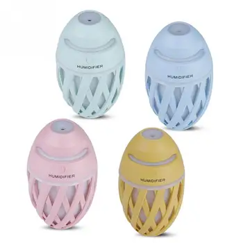 

Olive-shaped USB Air Purifier Breathing LED Lights Dual-level Protection Cool Mist Humidifier For House and Car