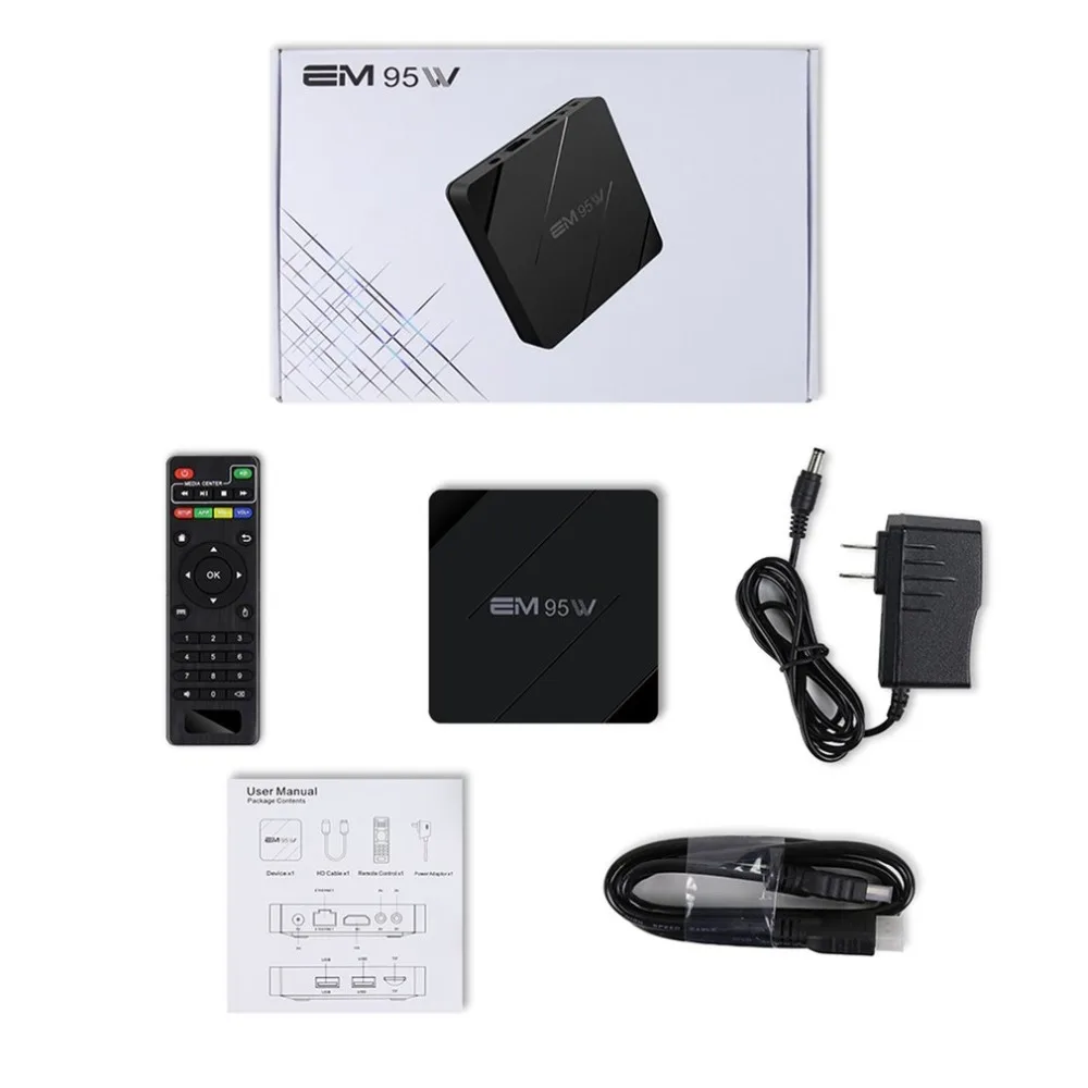 

Mini Android 7.1.2 TV Box 2GB 16GB 1 GB 8 GB Smart TV box Amlogic S905W Quad-Core Suppot H.265 UHD UHD 4K 2.4 GHz Wifi