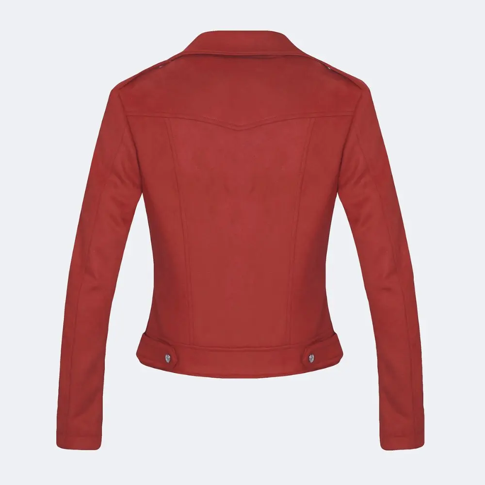 Moto rcycle замшевая из искусственной кожи пальто уличная холодный серый красная кожаная куртка женская moto куртка осень замшевая куртка Лидер продаж