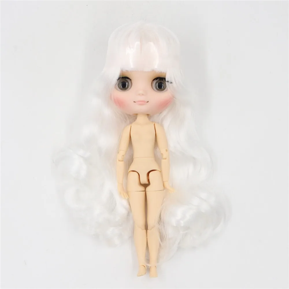 Middie Blythe Doll with Silver Hair, Tilting-Head & Custom Jointed Body 1