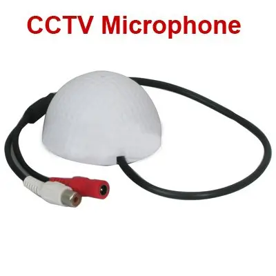 REDEAGLE аудио монитор CCTV Микрофон RCA выход для домашней безопасности камеры DVR системы
