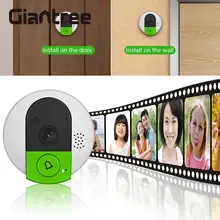 Giantree HD видео домофон Интерком дверной звонок камера монитор телефона ip-камера сигнализация мониторинг движения дверной звонок с функцией ночного видения