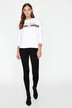 

Koton "Women Black Tight-Fitting Cut Leggings 9KAL41526OK"