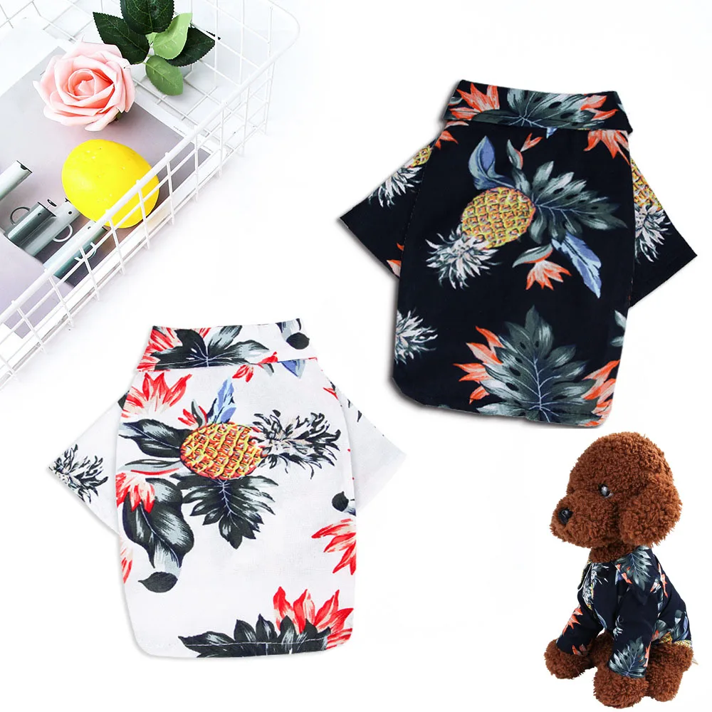 

Summer Pet Dog Clothes For Small Dog Thin Clothing Cotton Clothes for Teddy Dog Puppy Chihuahua Shirt Coat Jacket Pet Supplies