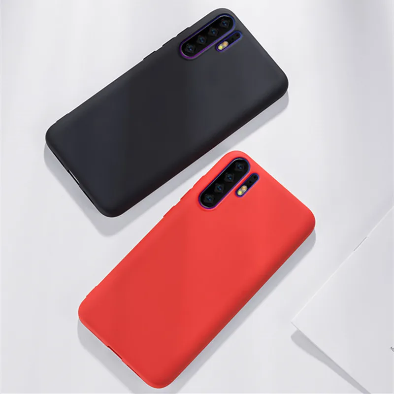 Оригинальный силиконовый чехол для huawei P30 Роскошные Мягкая обложка Pro P20 office