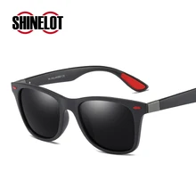 MS-100 Горячая распродажа! tr90 мужские 1.1TAC поляризационные солнцезащитные очки для мужчин матовый черный квадрат солнцезащитные очки для мужчин, поляризованные очки, подходят для вождения, uv400