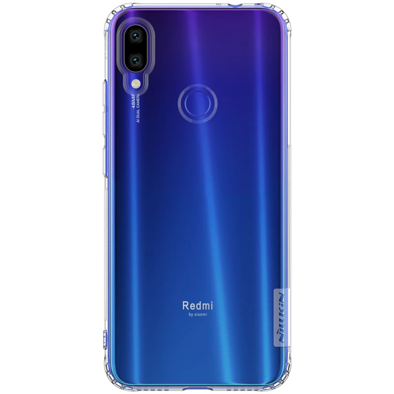 Nillkin натуральный прозрачный чехол для Xiaomi Redmi Note 7 Pro из мягкого ТПУ