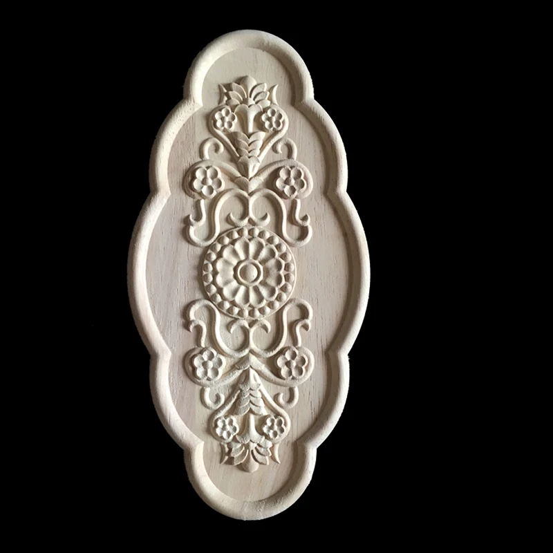 Buy Vintage Flowers Wood Carving Appliques