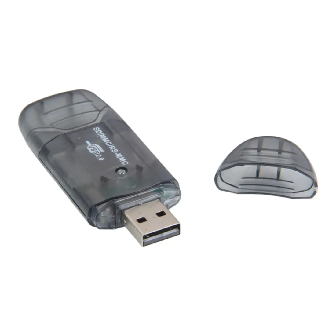 10 шт. USB 2,0 SDHC SD MMC считыватель карт памяти Писатель для ПК ноутбука