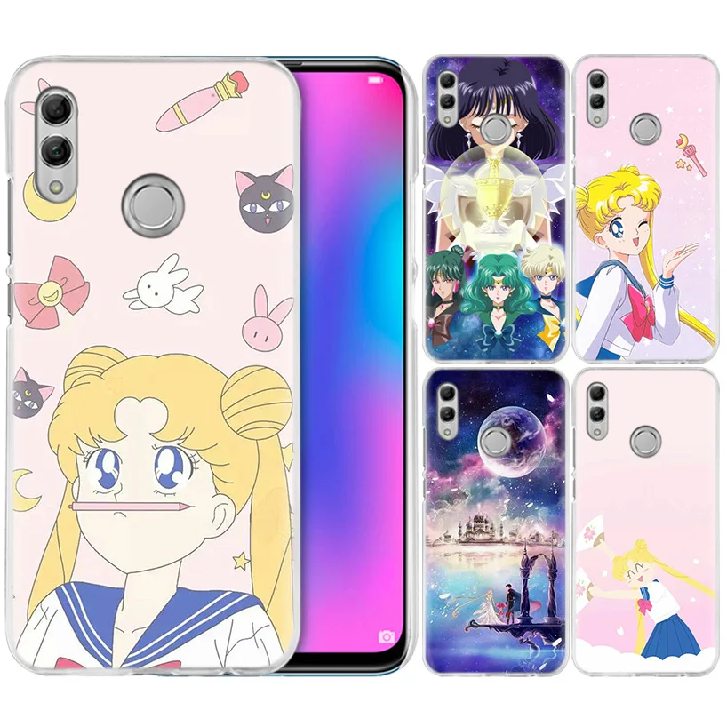 

Sailor Moon Anime Case for Huawei Honor 8X Y9 9 10 Lite Play 7C 8C 8S 8A 7S 7A Pro V20 20i Y6 Y7 Y5 2019 Hard PC Phone Cover NEW