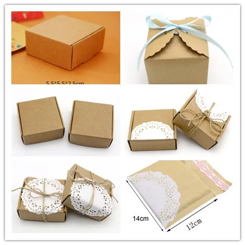 

SALE! Lucia crafts Handmade Kraft Paper box Wedding Gift Packing Boxes 078007007