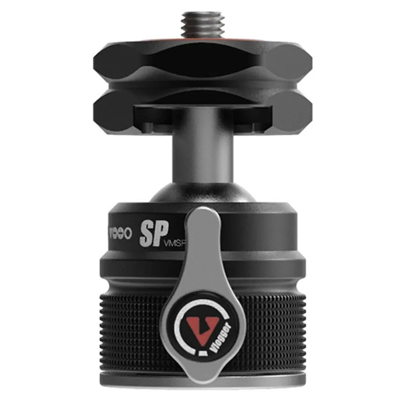 Cena Vlogger Monitor Mount 360 ° tłumienie wsparcie 90 ° pionowy uchwyt monitora uchwyt stojaka 1 4 śruba do mikrofonu LED światła filmowe