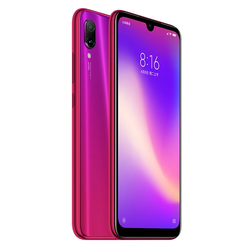 Мобильный телефон Xiaomi Redmi Note 7 Pro, 6 ГБ, 128 ГБ, глобальная ПЗУ, Восьмиядерный процессор Snapdragon 675, 4000 мАч, 6,3 дюйма, 2340*1080, 48MP+ 5MP, смартфон