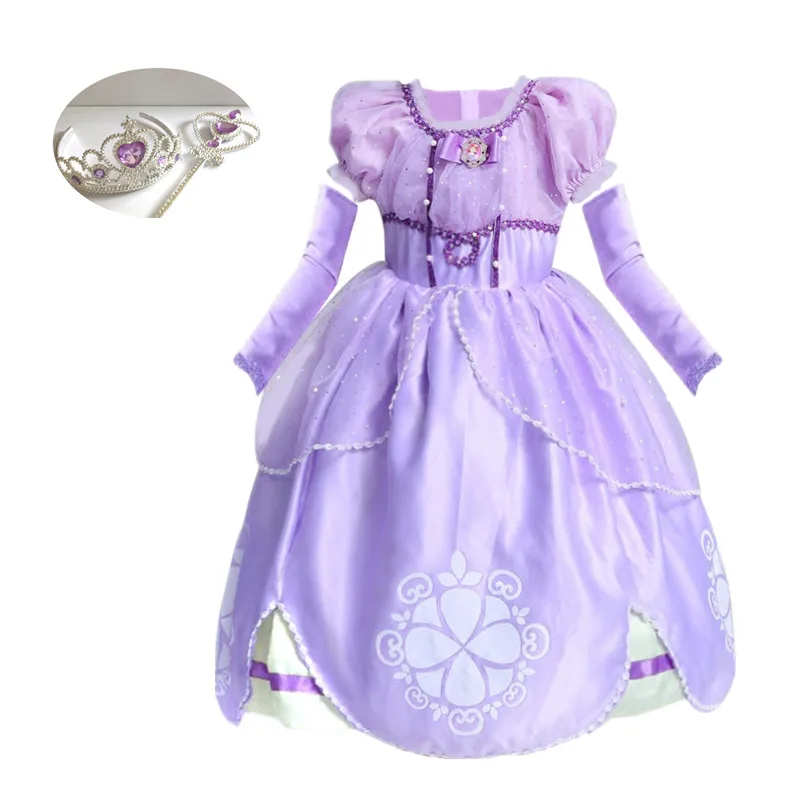 ChristmasPrincess Sofia Dress The First Childs Fancy Dresses Costume Party Dress