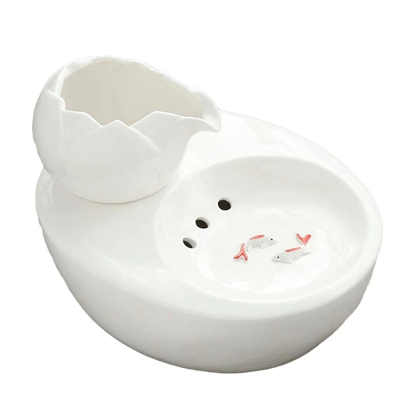 

Pet Water Fountain Pet Fountain Cat Dog Ceramic Automatic Drinking Water Purifier Water Filter Activated Carbon Filter Ultra Q