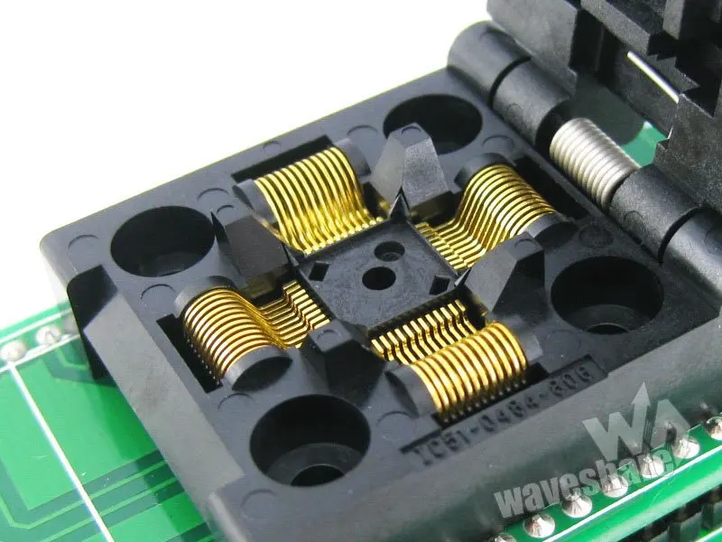 QFP48 к DIP48 IC тестовая розетка программирующий адаптер Yamaichi IC51 0484 806 TQFP48 FQFP48 PQFP48
