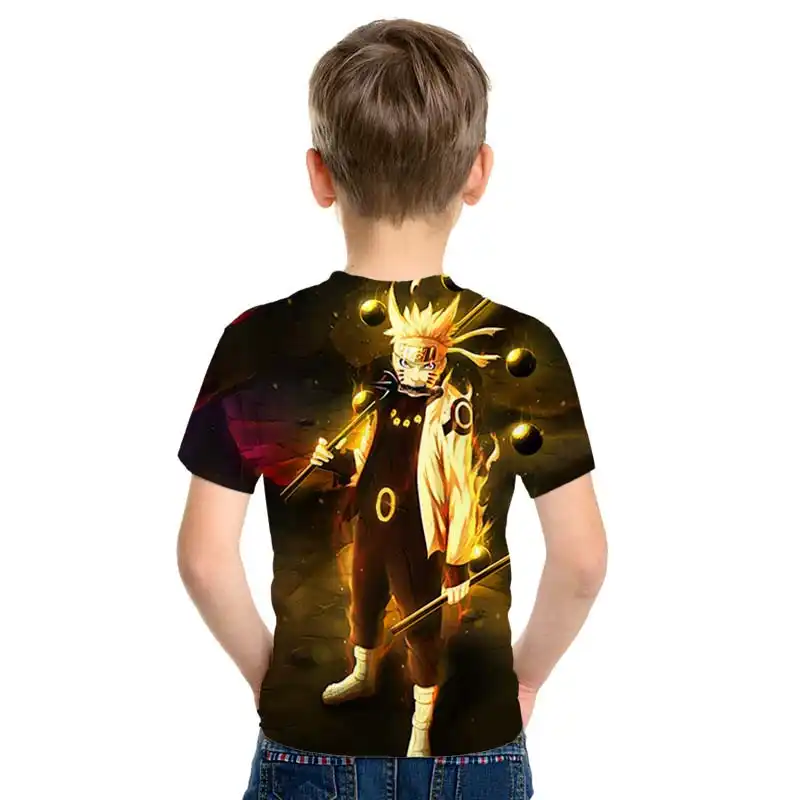 Camisas Para Niños 2pc Camisetas Para Parejas Naruto Kakashi Camisas Para Niños 2pc Camisetas Para Parejas Naruto Kakashi