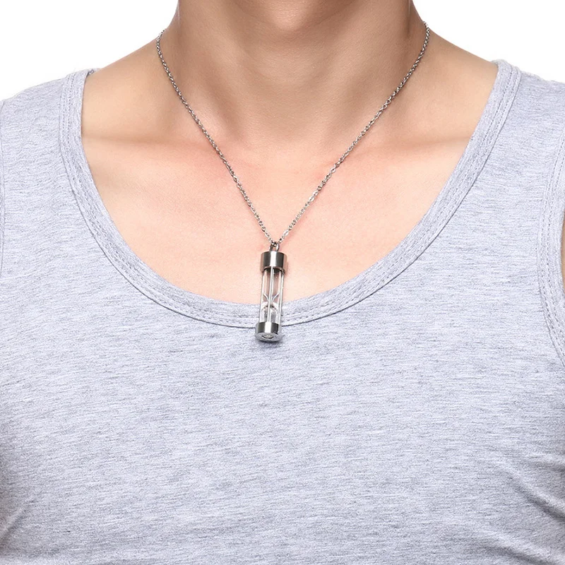 Best Seller Meaeguet Hourglass Ash Pendant Hold Memory Ashes Stainless