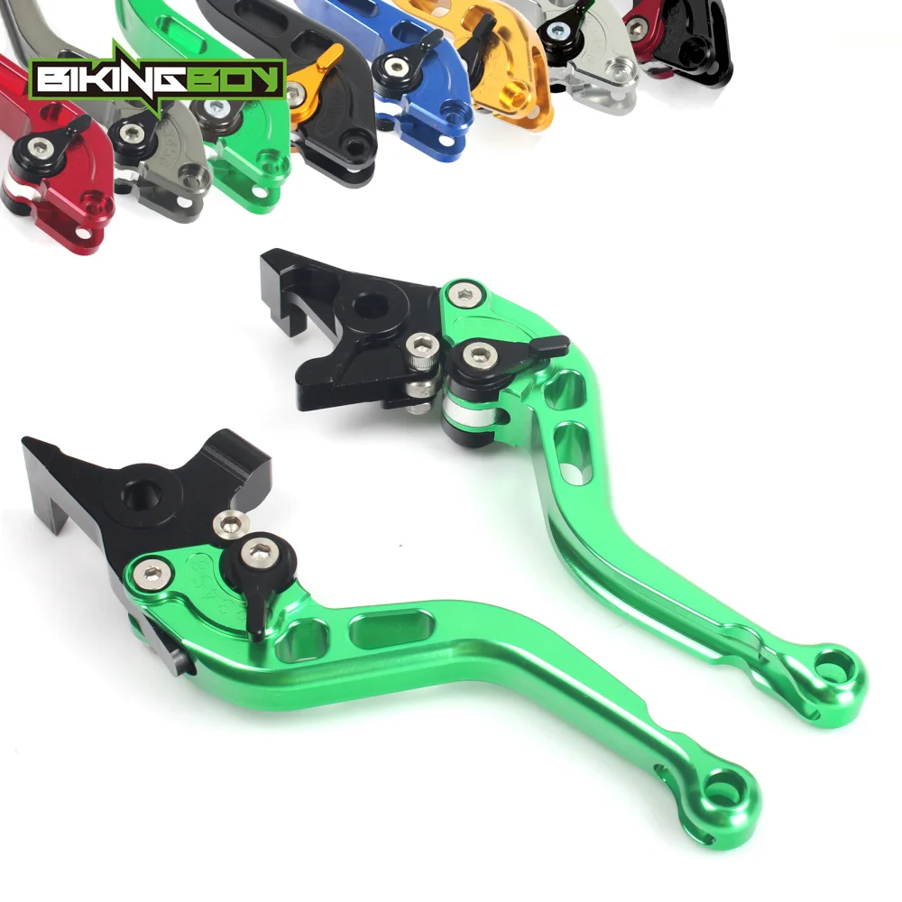 Adjustable Short straight Clutch Brake Levers for KAWASAKI ER 6 N F