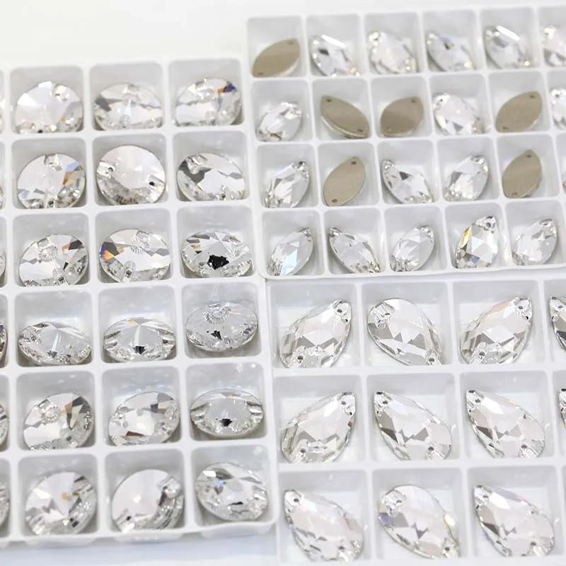 oleeya-raindrop crystal-sew on rhinestones (4)