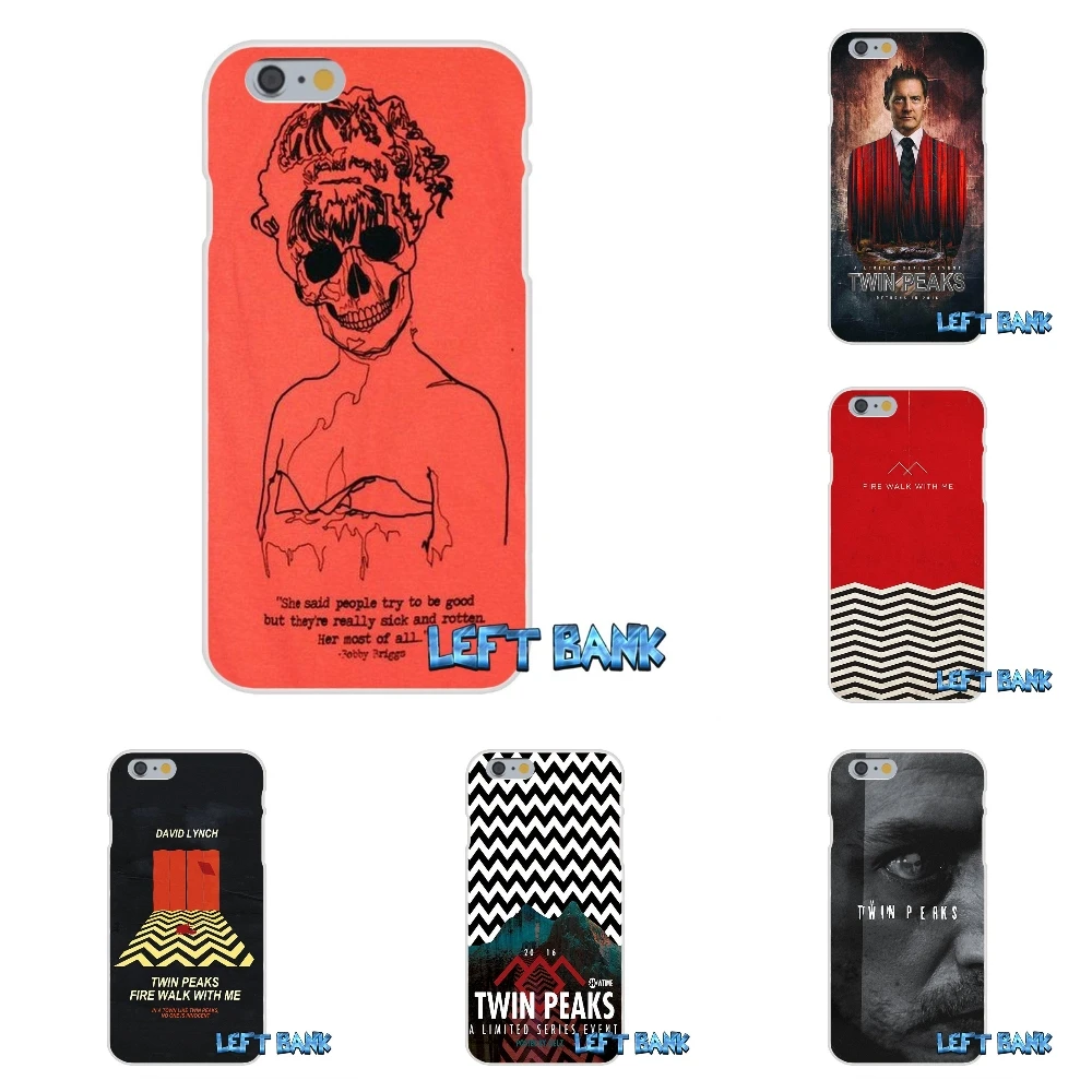 

For Huawei P Smart Mate Honor P8 P9 P10 P20 Lite Pro Plus 2017 TWIN PEAKS Soft Silicone TPU Transparent Cover Case