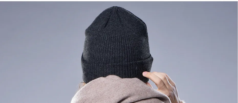 FURTALK Женщина Шерсти Вязать Шапочки Hat Манжеты Шапочка Смотреть Cap Весна Череп hat Зимняя шапка