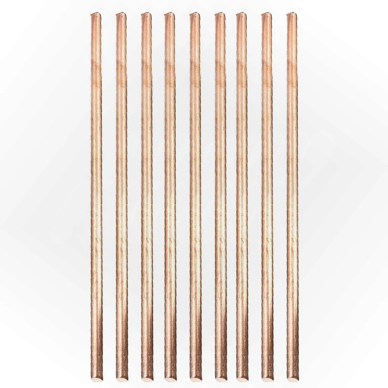 1pc 99.9% Pure Solid Copper Cu Metal Rod Tube Cylinder Bar Tool 6mm*200mm