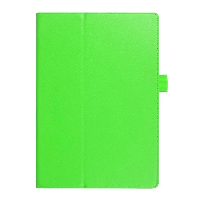 Чехол Litchi из искусственной кожи чехол для Amazon Kindle Fire 7 умный чехол-подставка для Amazon New Fire7 7,0 дюймов Чехол+ пленка+ ручка - Цвет: green
