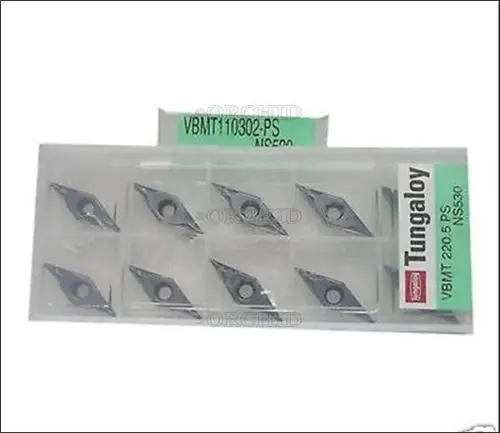 

2PCS New TU+ Vbmt110302-Ps Ns530 Vbmt220.5 Ps Carbide Inserts 10Pcs/Box L