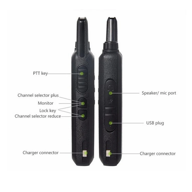 Black Airfree AP-100 KD-C1 radio (1)
