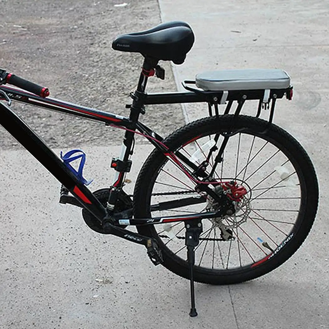 

Bicycle New Manned Cushion Mountain Bike Back Shelf Seat Cushion Manned Comfortable Saddle Back Seat