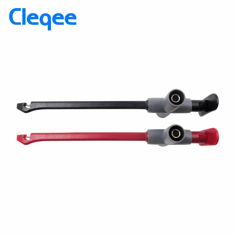 Клипса мультиметр Cleqee P5010 щуп для прокола автомобиля с вилкой типа банан 4 мм 2