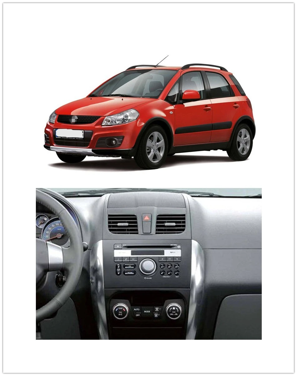 Best Free shipping! 2din 8" Android 9.1 Car dvd radio GPS Navigation for Suzuki SX4 2006 - 2011 dvd player radio FM WIFI RDS BT SX4 6