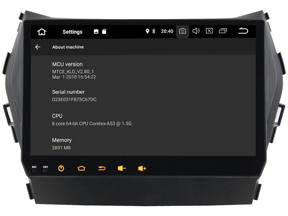 Perfect 9" IPS Octa Core 4G Android 8.1 4GB RAM 64GB ROM Car DVD Player Radio GPS Glonass Navigation For Hyundai Santa Fe IX45 2013-2016 4