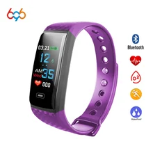696 CK17S умный Браслет фитнес Браслет спортивный браслет с IP67 водонепроницаемый трекер сердечного ритма шагомер для IOS для Android
