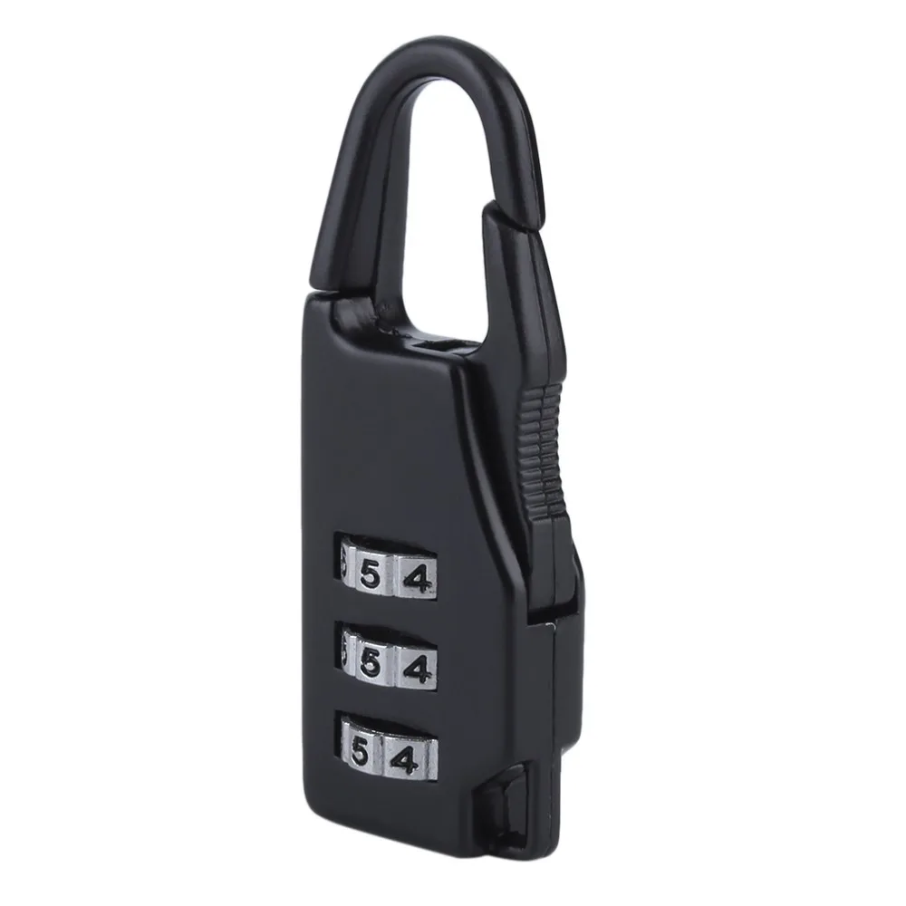 

2Pcs Security 3 Combination Travel Suitcase Luggage Bag Code Lock Zipper Padlock Popular New