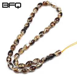 BFQ мусульманские четки Tasbih Ислам четки смолы материалы имитация Tesbih 33 шт. IA-MR062