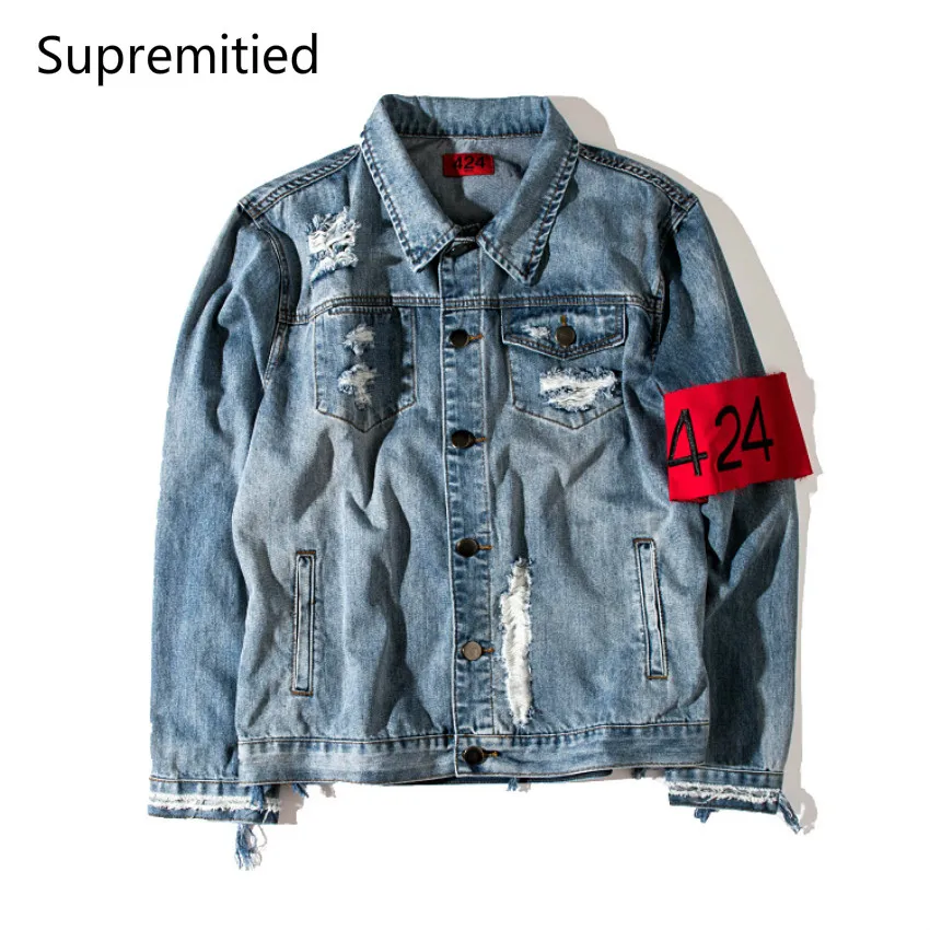 jaqueta jeans supreme