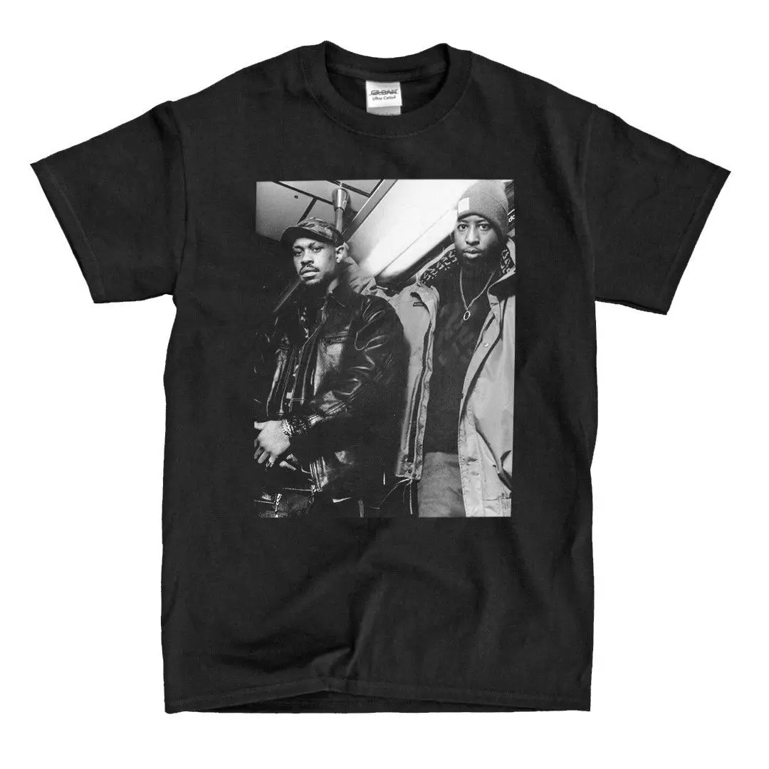 

Gang Starr - B&W Picture - Black T-Shirt