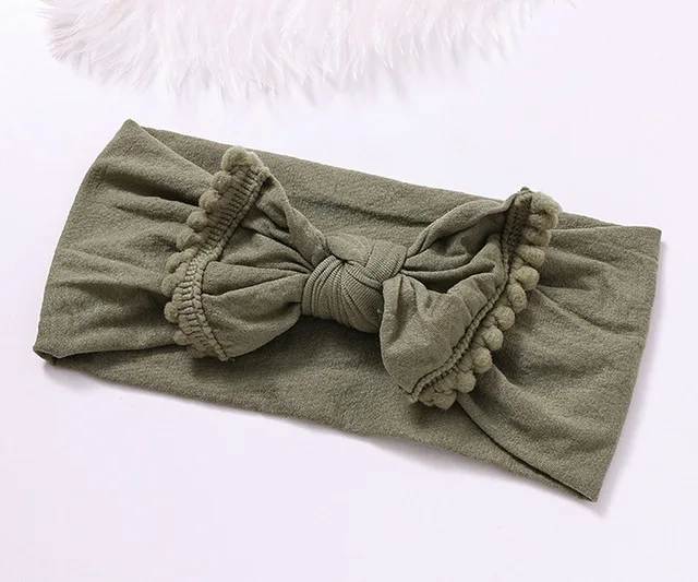 Wide-Nylon-Bow-Headband-with-Pompom-Trim-Round-Knot-Nylon-Head-wraps-Top-Knot-Nylon-Turban.jpg_640x640 (3)