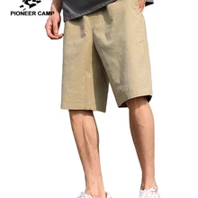 Pioneer Camp летние однотонные повседневные шорты мужские шорты для мужчин хлопковые шорты по колено ADK908104