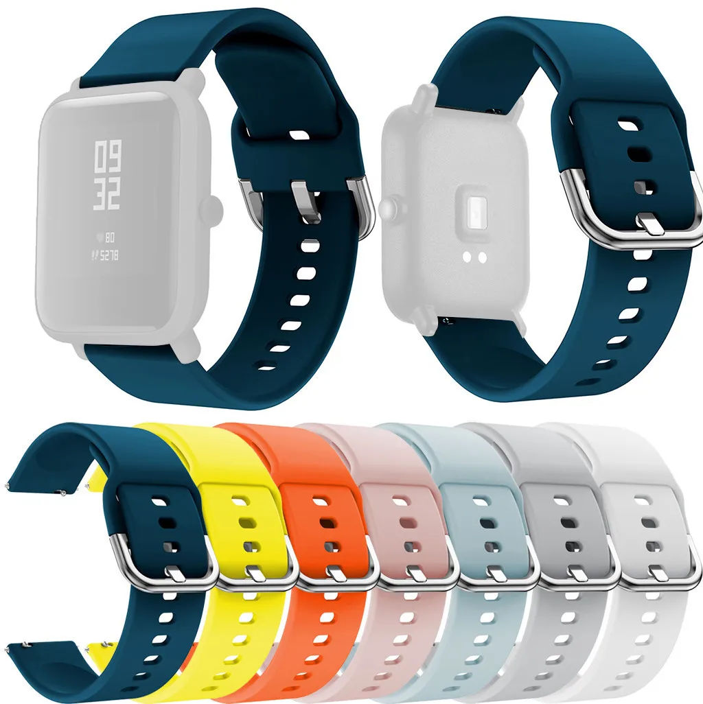 HIPERDEAL Band Strap 2019 Fashion Silicone Replacement Watch Straps For Xiaomi Huami Amazfit Bip Youth Apr16 | Электроника