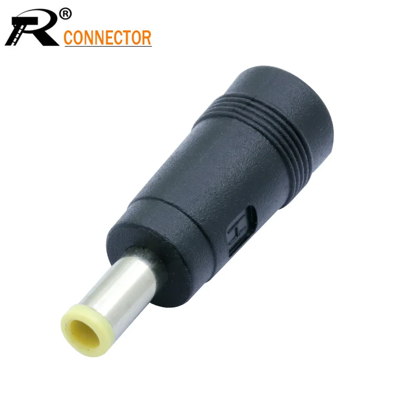 10pcs DC 5010 Power Plug 5.5*2.1 mm female jack socket to 5.0x1.0mm male Connector Adapter Laptop Accessories | Обустройство дома