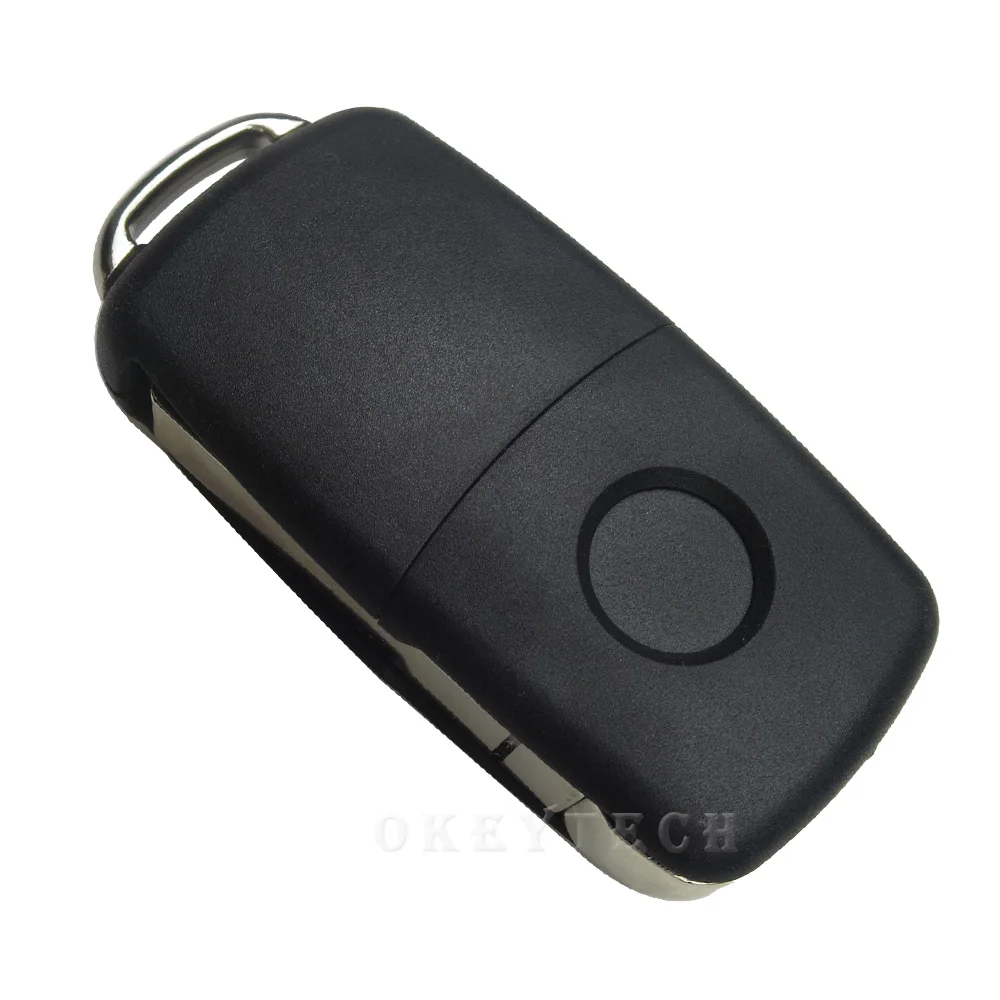 OkeyTech дистанционный Автомобильный ключ 3 кнопки ID48 чип 434 МГц для V W Caddy EOS Golf J etta 5K0837202AD Flip откидной складной брелок