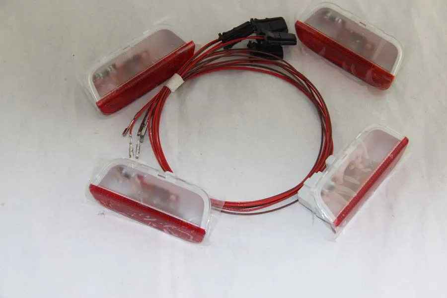 Original Door Warning Light For VW Golf 5 6 Jetta MK5 MK6 CC Tiguan