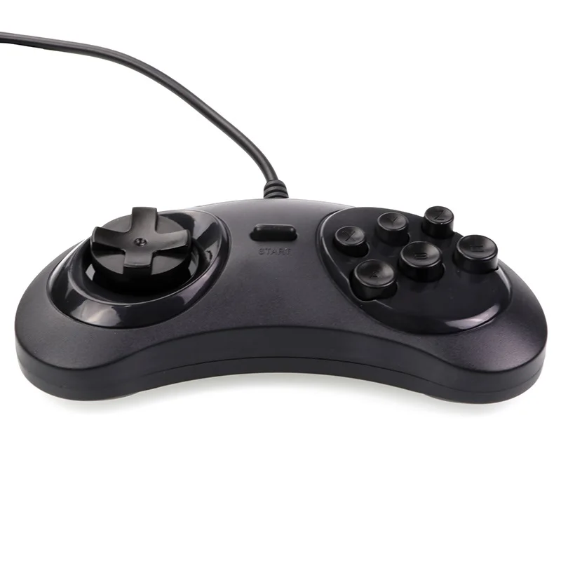 

Gamepads for SEGA Genesis USB Gamepad Game Controller 6 Buttons for SEGA PC USB Gaming Joystick Holder for MAC Mega Drive Games