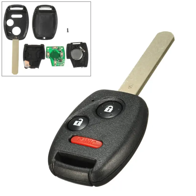 Replacement Key Uncut Remote Keyless Entry Key Fob With ID46 Chip For