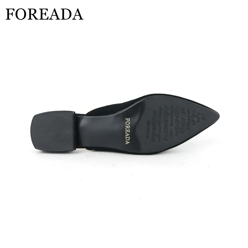 Женские замшевые босоножки без задника с острым носком размеры 34 42|ladies slippers|sandals